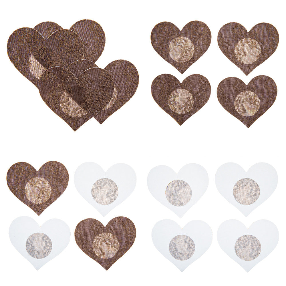 Love Spark Cove | Intimate Apparel, Pleasure Shop & Free Shipping 2180H Heart Nipple Cover — alternative angle