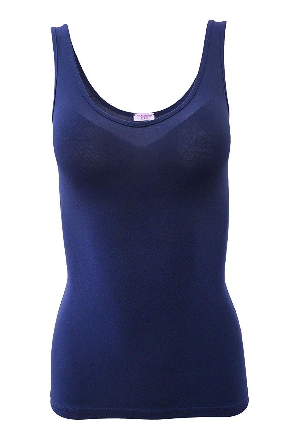tittimitti EGI Luxury Modal Women's Tank Top. Proudly Made in Italy (1131) — alternative angle