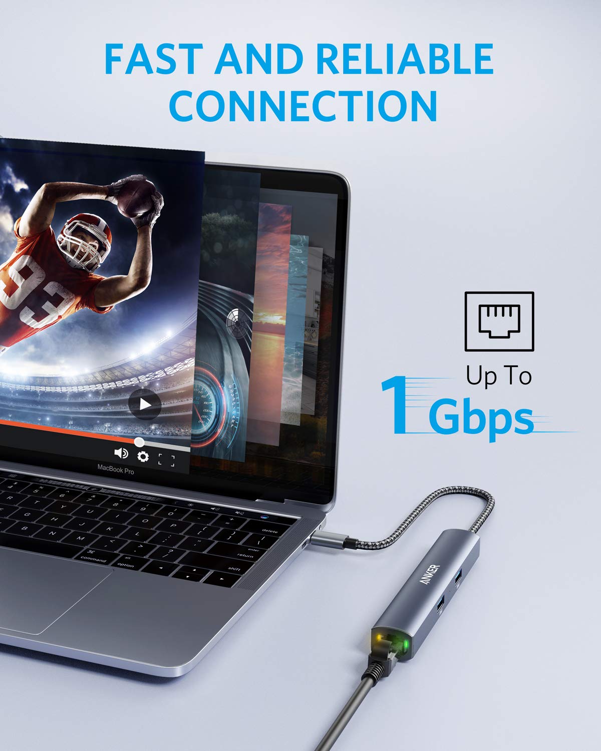Anker <b>543</b> USB-C Hub (6-in-1, Slim), view 7
