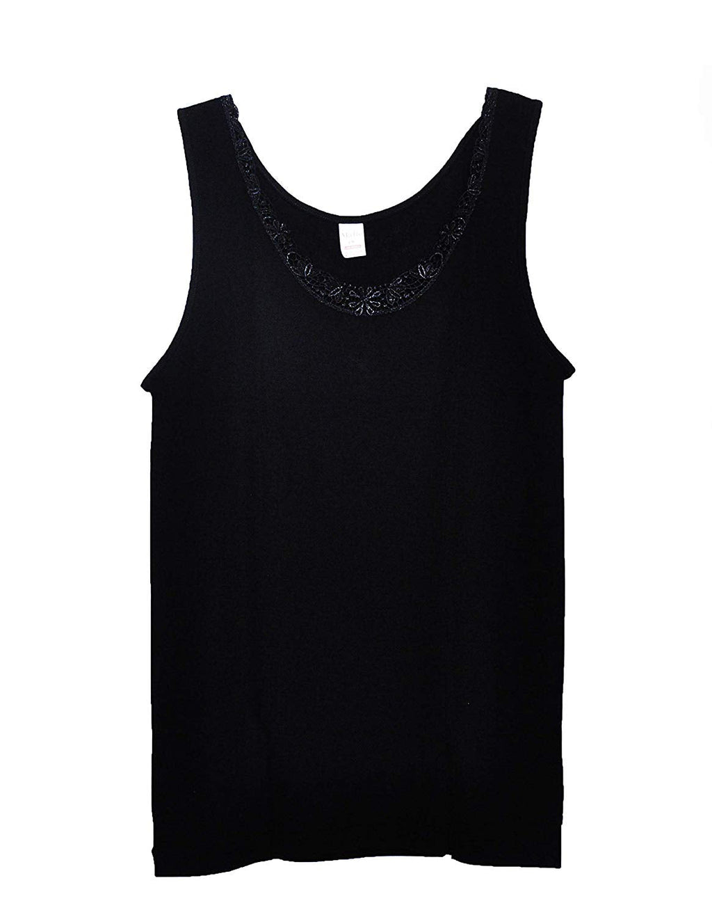 tittimitti MaRe Luxury Merino Wool Blend Top with Lace Trim. Proudly Made in Italy (405) — detail close-up
