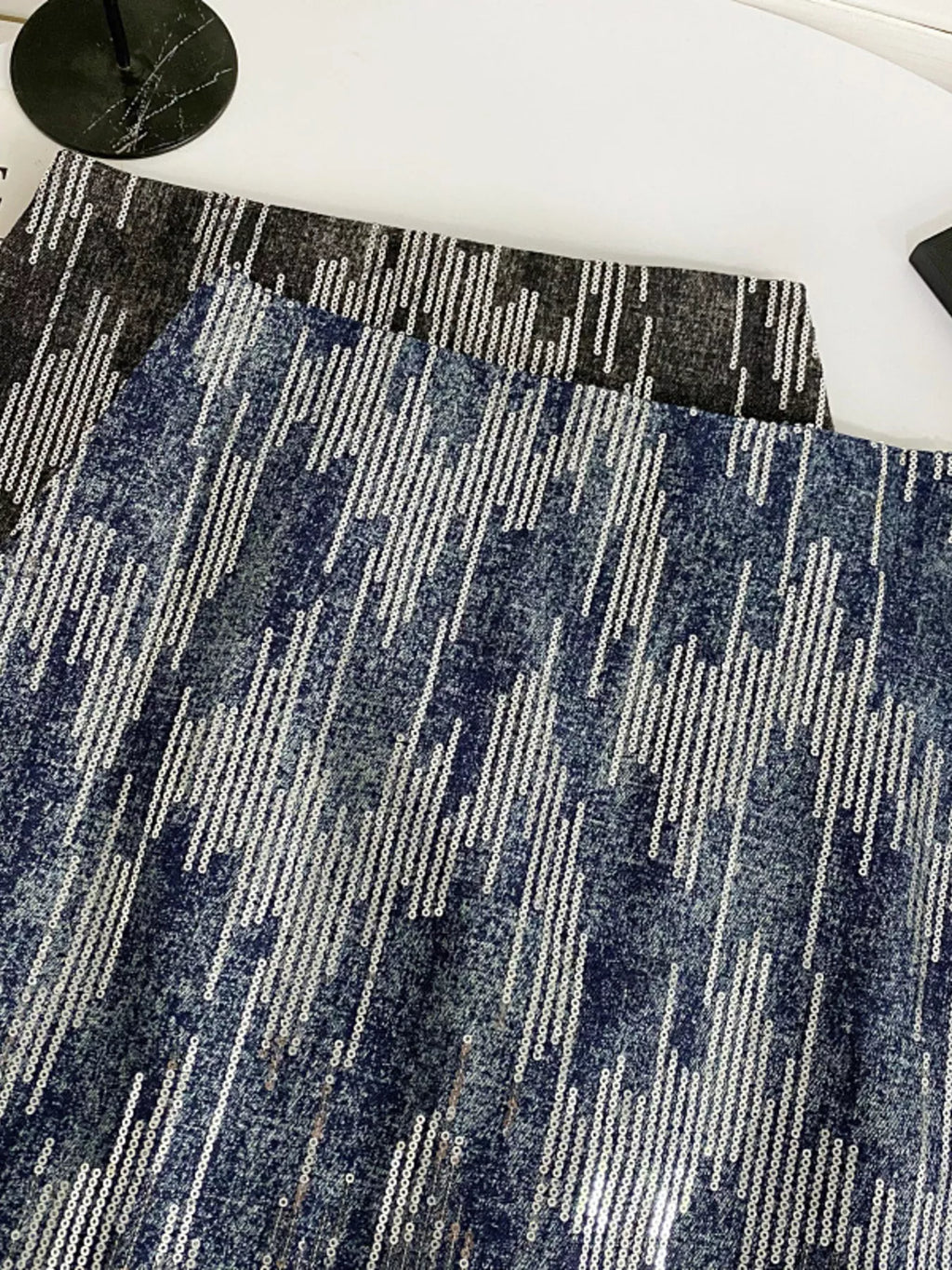 Sequin Mini Skirt