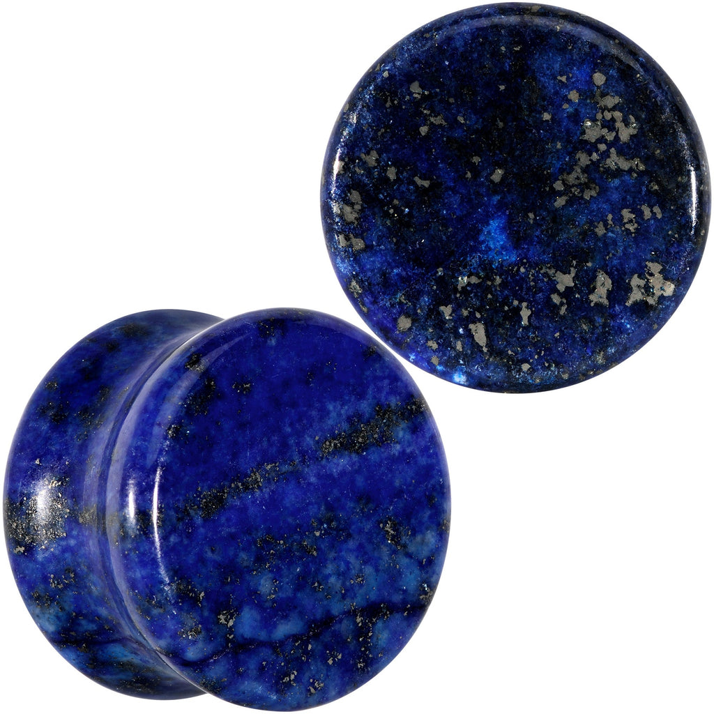 BodyCandy Natural Blue Lapis Stone Saddle Plug Set — packaging