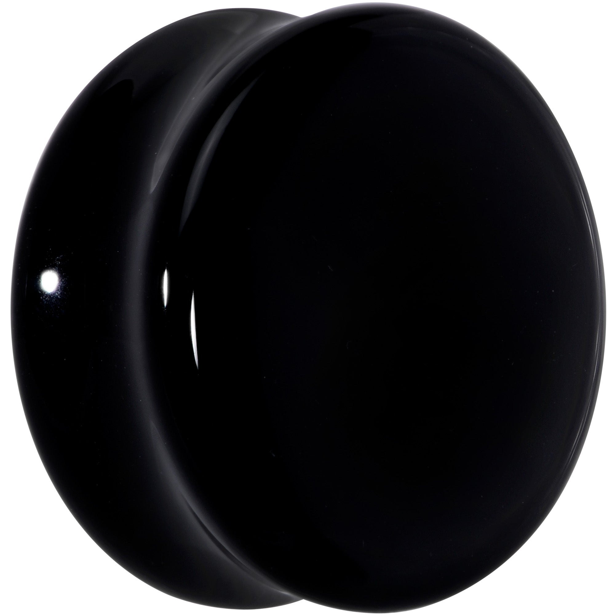 BodyCandy Natural Black Agate Stone Saddle Plug Set — lifestyle context