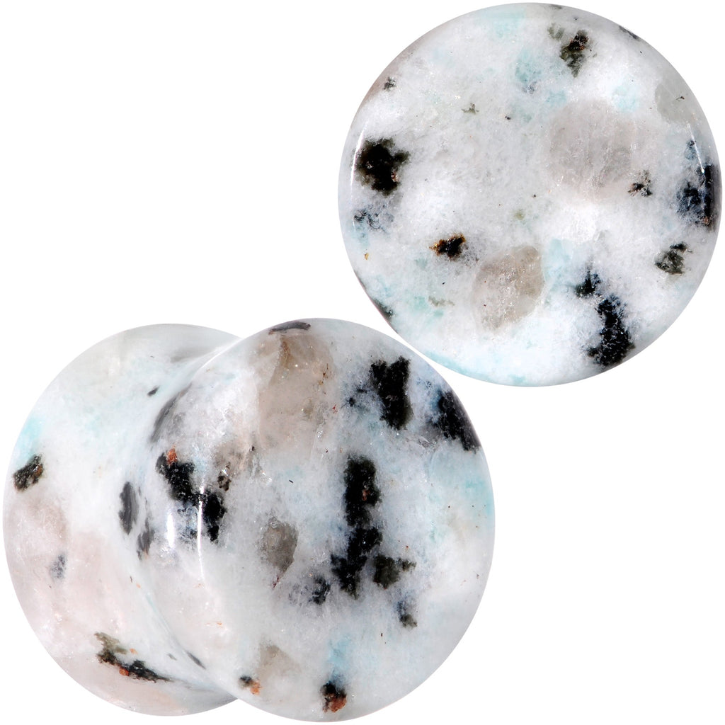 BodyCandy Natural Tianshan Jade Stone Saddle Plug Set — alternative angle