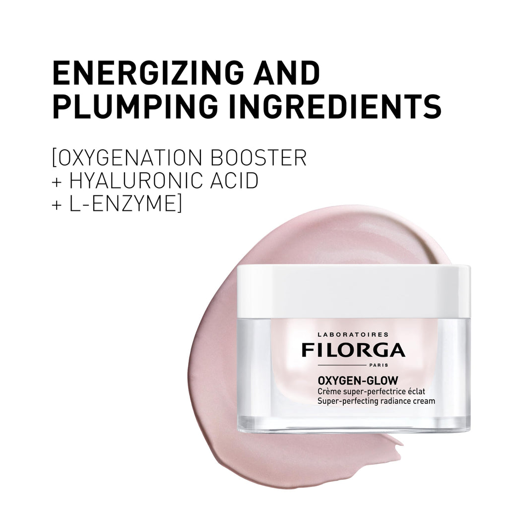 Filorga Oxygen-Glow Radiance Cream 50ml - Anti-Aging Face Cream with Hyaluronic Acid