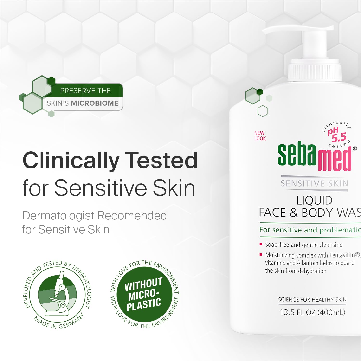 Sebamed Liquid Face & Body Wash - 1000 ml