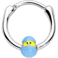BodyCandy 16G 3/8 Blue Easter Egg Chick Cartilage Clicker — main product shot