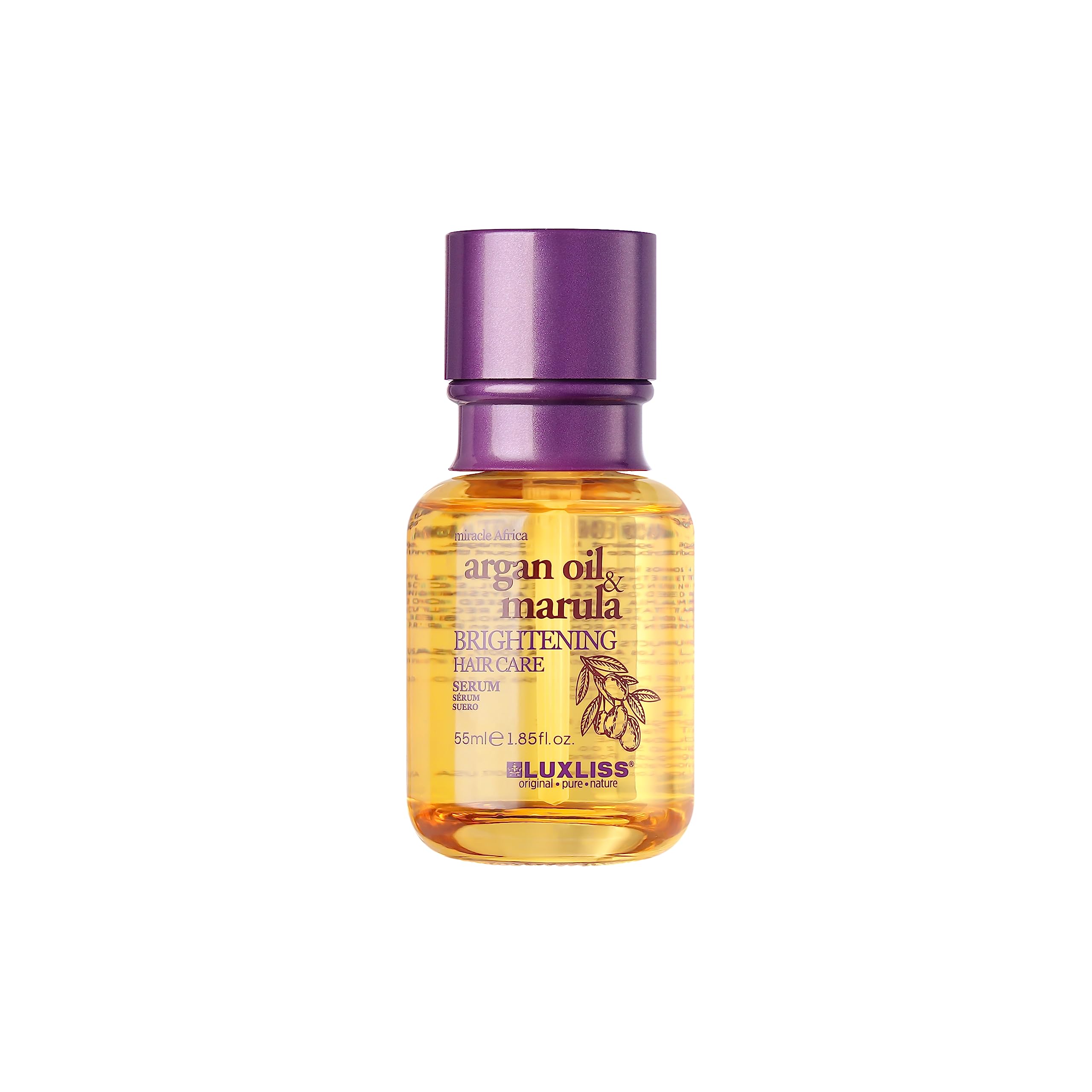 Luxliss Argan Oil - Marula Brighttening Hair Care Serum 55 ml