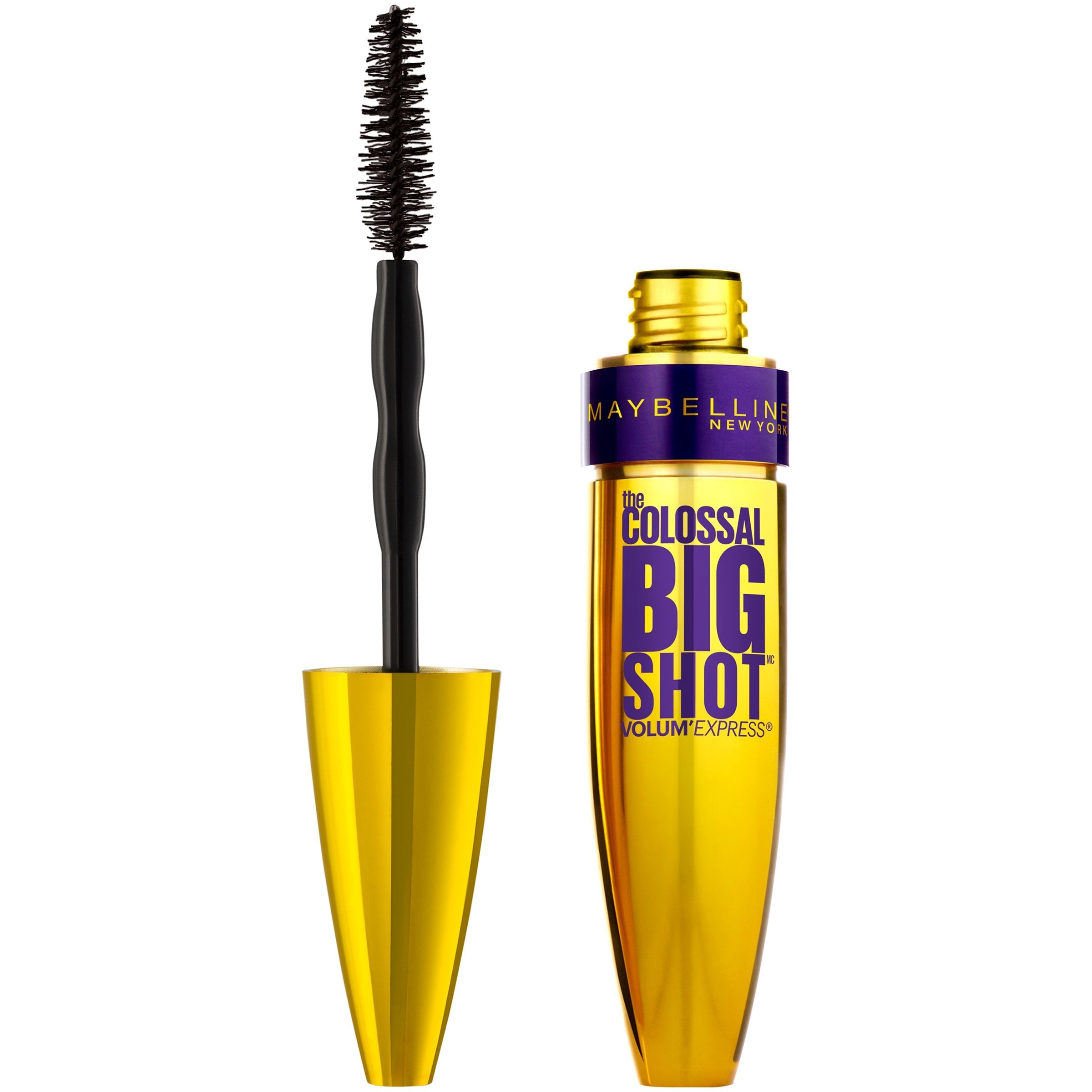 Maybelline Colossal Big Shot Mascara 9.5ml Daring Black - Volumizing Effect for Dramatic Lashes