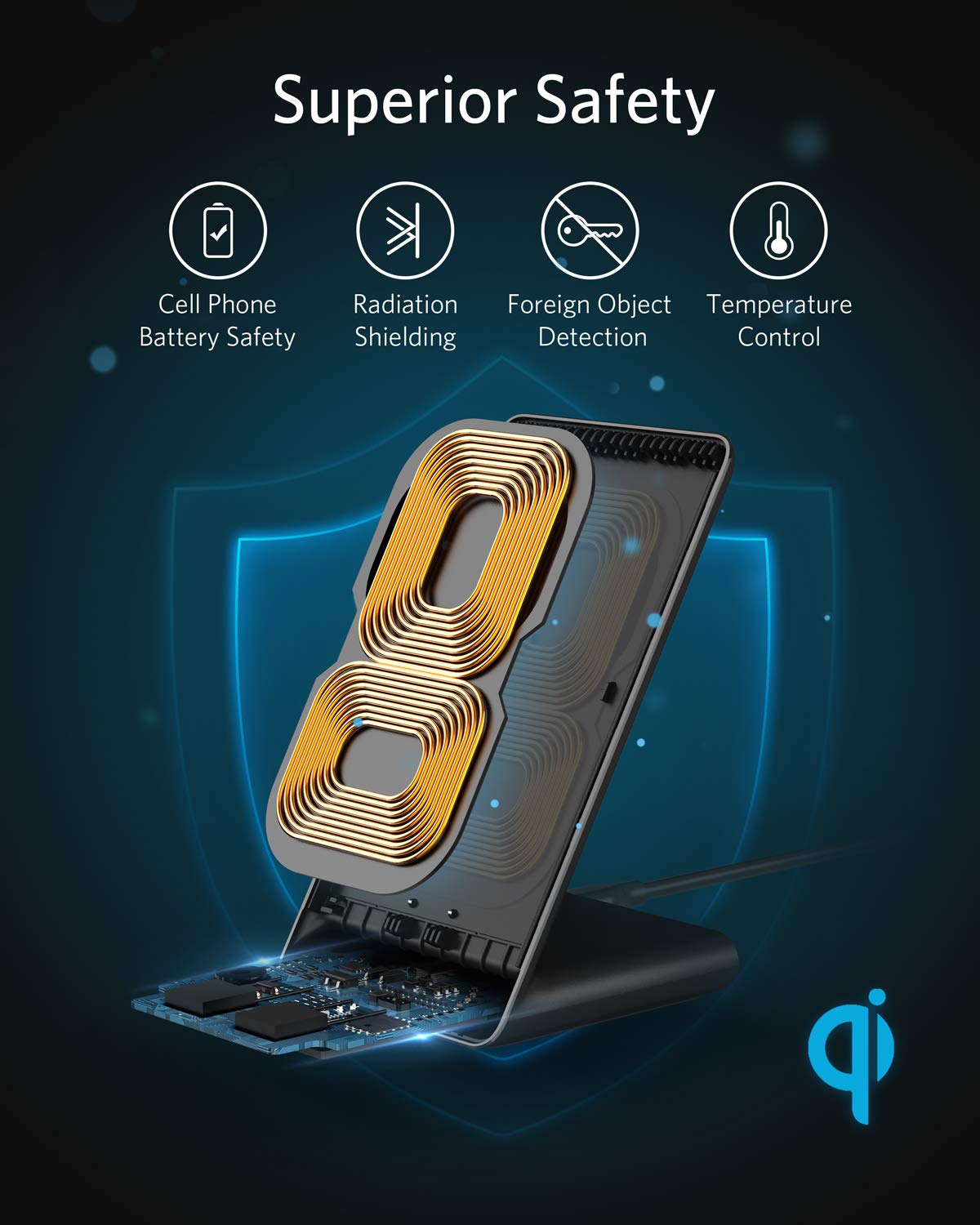 Anker <b>313</b> Wireless Charger (Stand), view 5