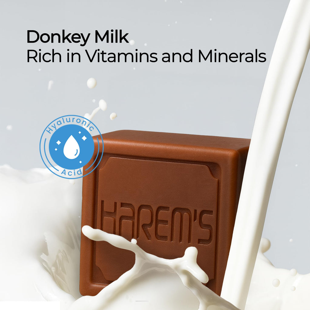 Harem's Ottoman Donkey Milk Soap 120g - Rich in Nutrients | Natural