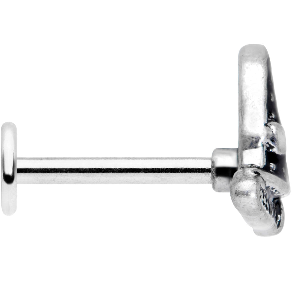 BodyCandy 16G 5/16 Broom Witch Hat Halloween Labret Monroe Tragus — lifestyle context