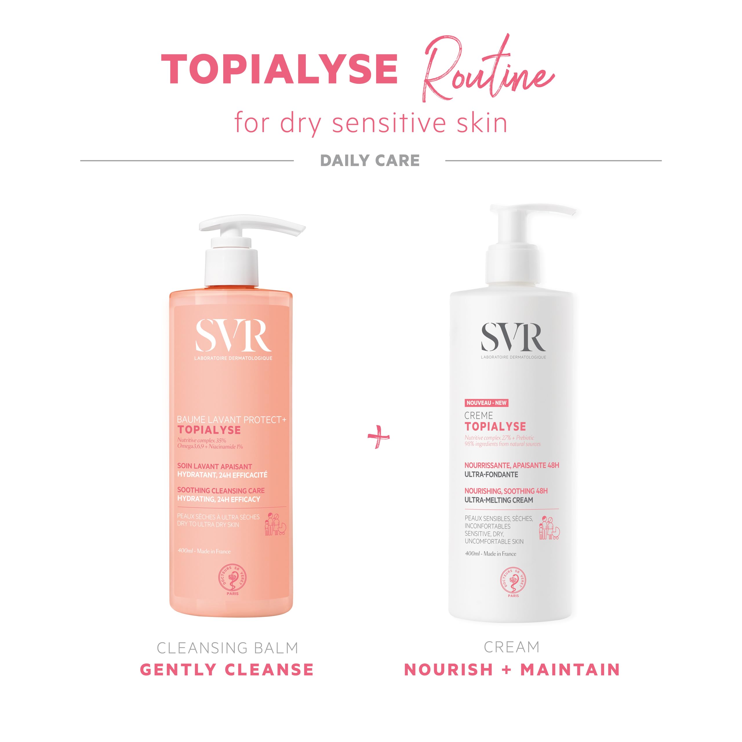 SVR Physiopure Tonic Lotion 200ml - Gentle, Alcohol-Free Skincare for Sensitive Skin