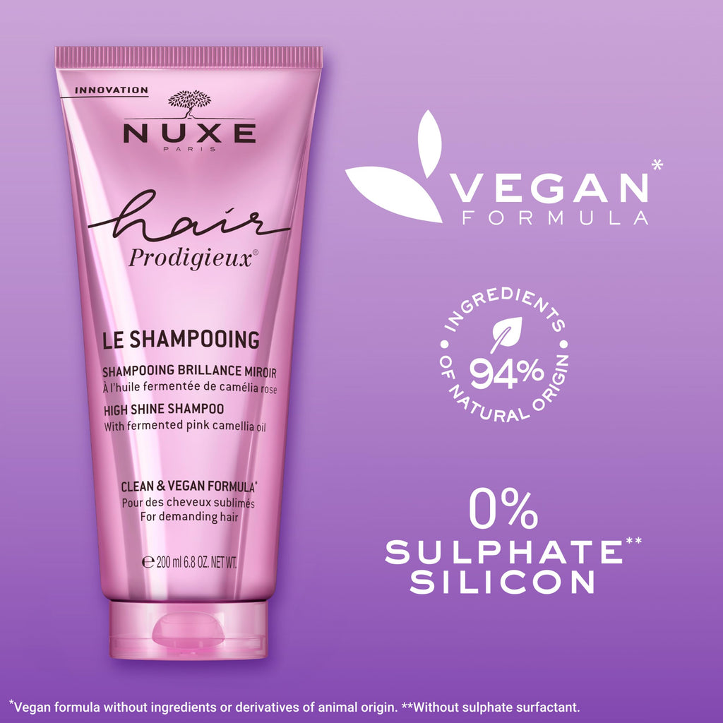 Nuxe After Sun Hair and Body Shampoo - Gentle, Paraben-Free Cleansing for Skin and Hair