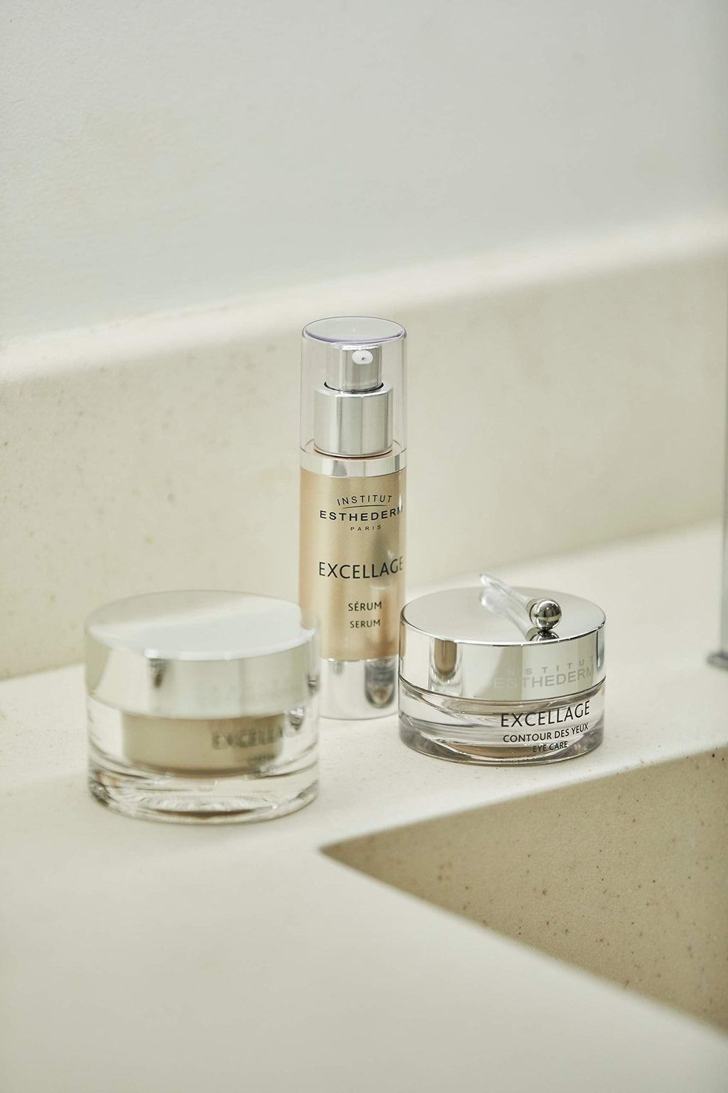 Institut Esthederm Excellage Anti-Aging Serum 30ml - Boosts Skin Elasticity & Firmness