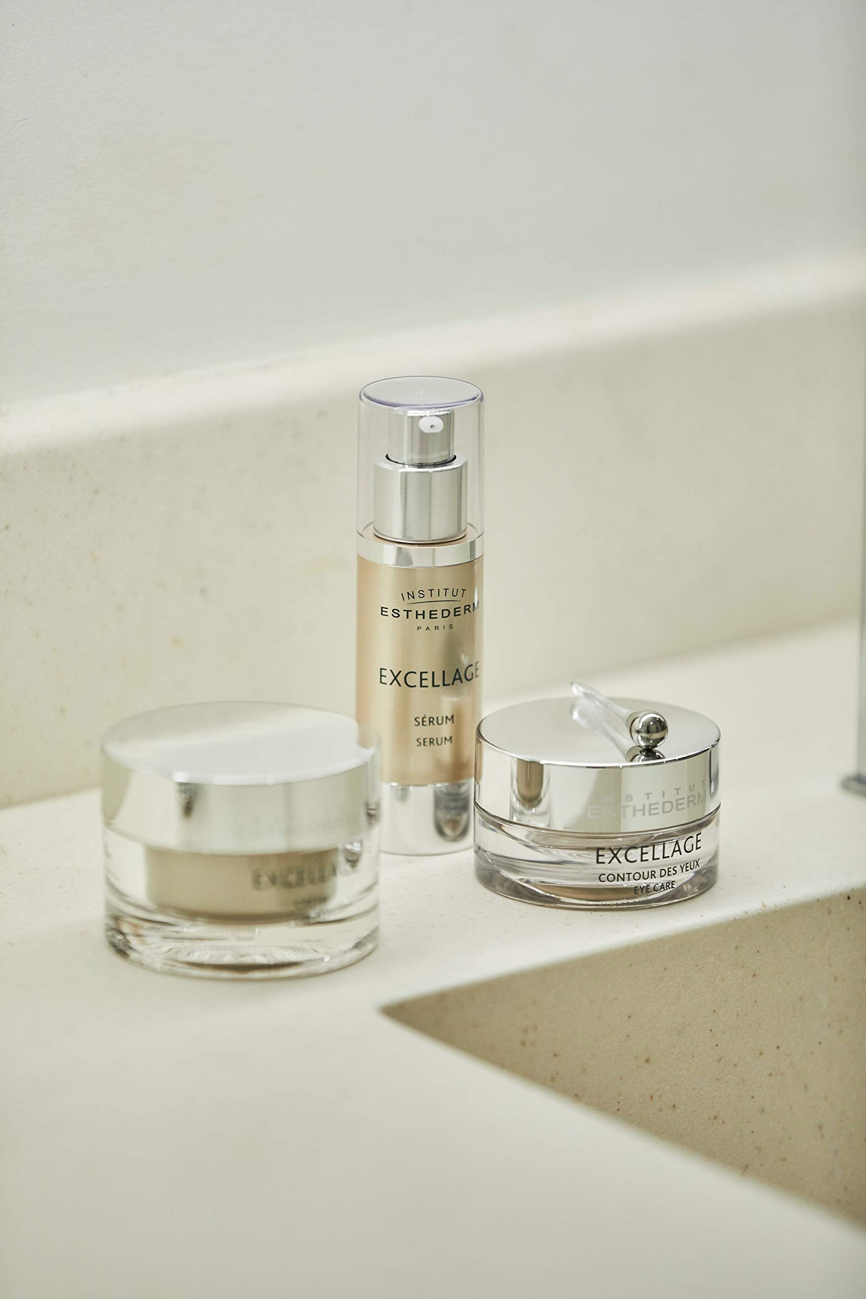 Institut Esthederm Excellage Anti-Aging Serum 30ml - Boosts Skin Elasticity & Firmness