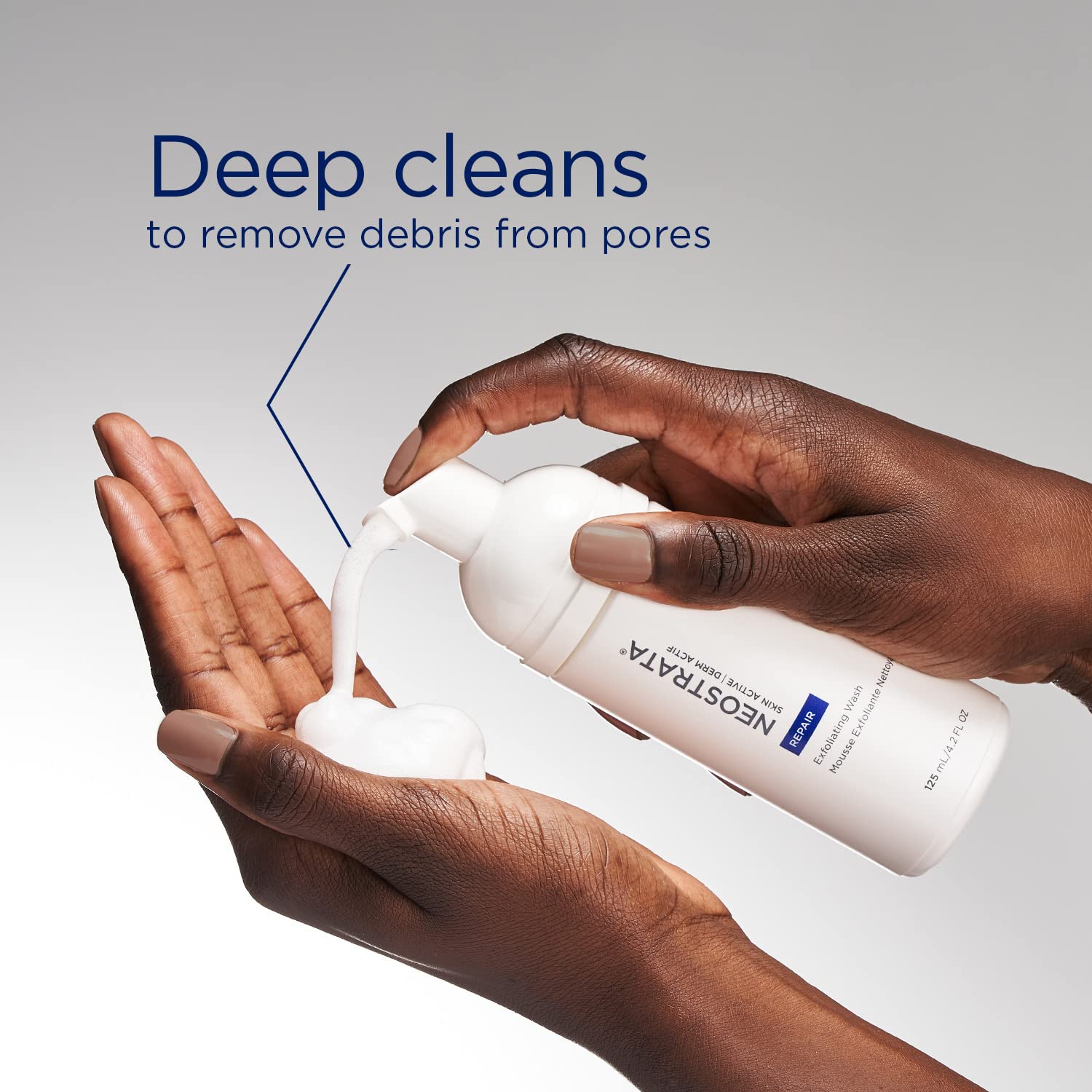 Neostrata Exfoliating Face Wash - Gentle Skincare for Sensitive Skin, Makeup Remover & Soap-Free Formula