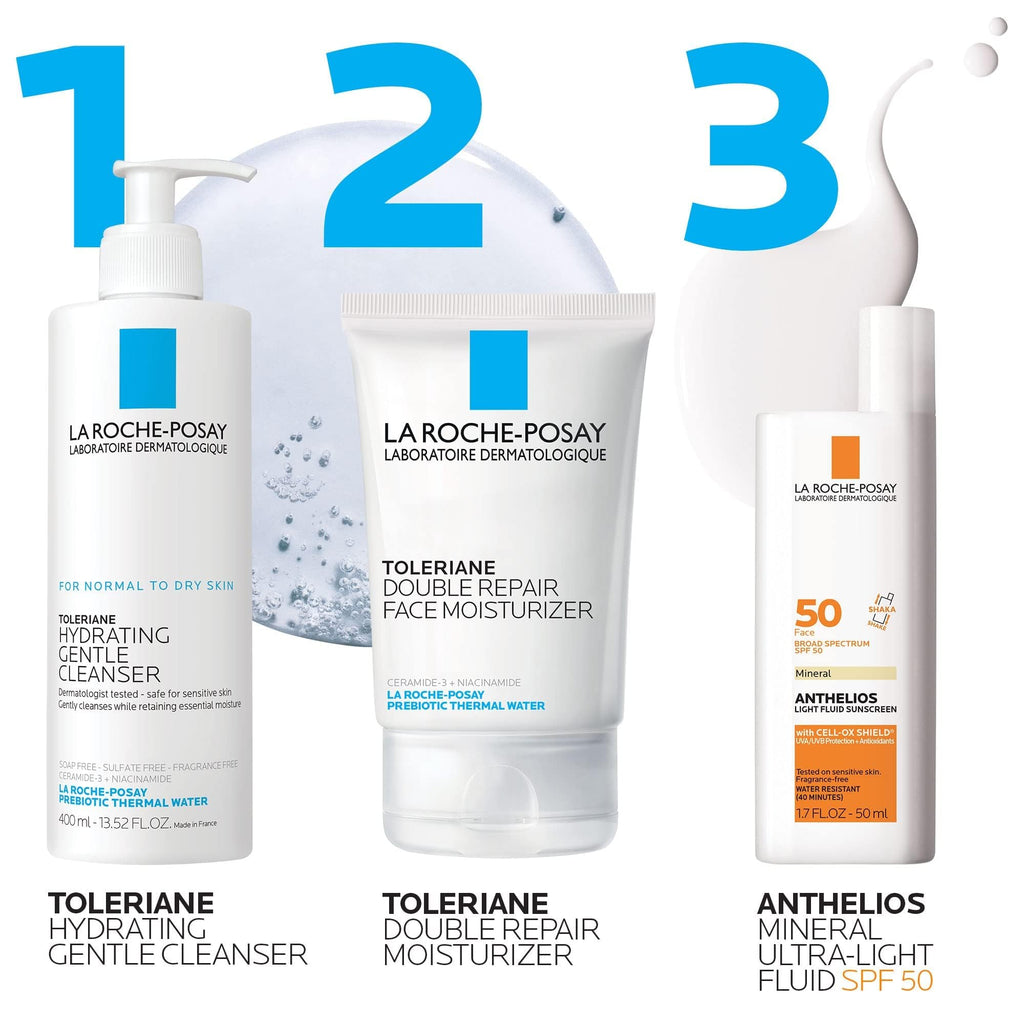 La Roche-Posay Tinted Sunscreen Gel-Cream SPF 50+ - Oil Control, Matte Finish for Sensitive Skin