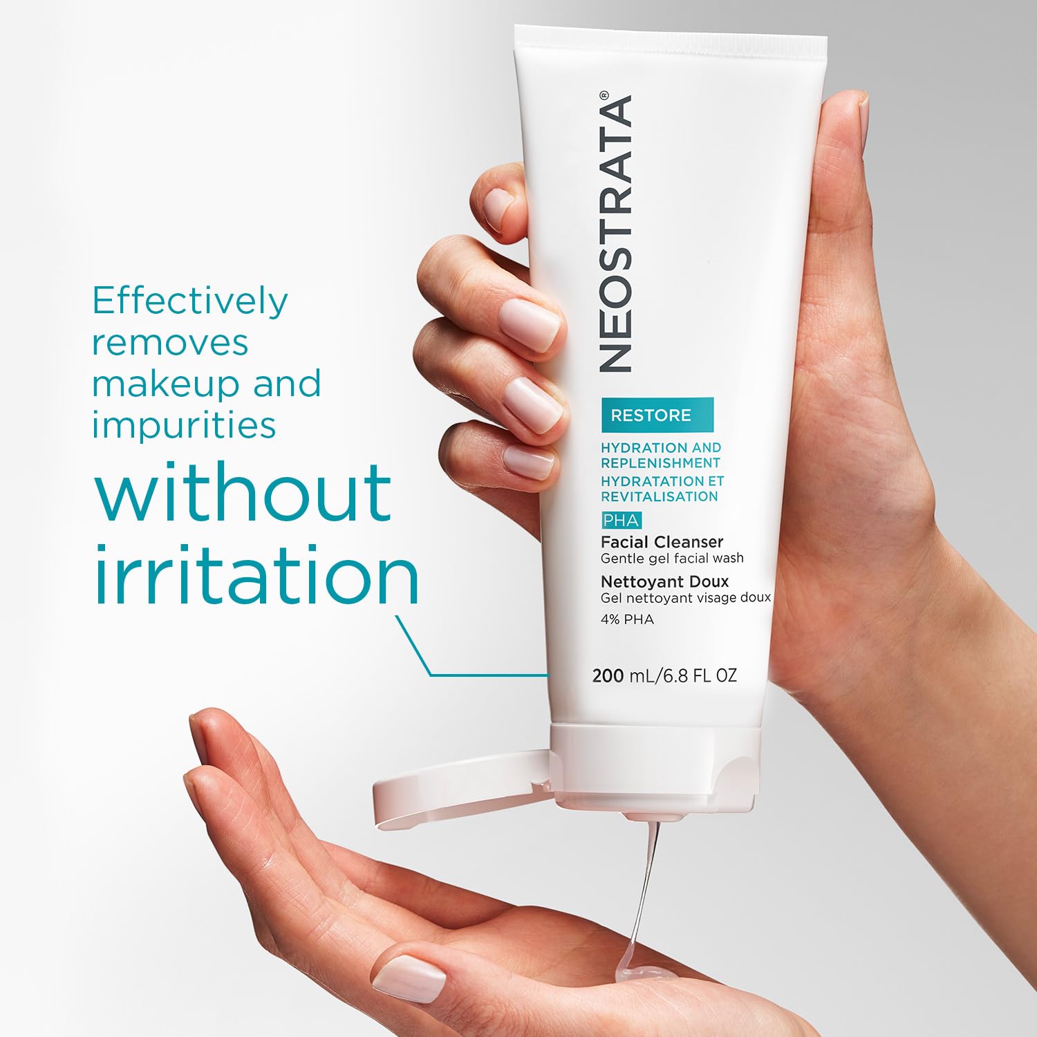 Neostrata Restore Facial Cleanser 200ml - Gentle, Non-Drying Cleanser for Sensitive Skin