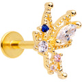 BodyCandy 16G 5/16 Clear CZ Gem Star Angel Christmas Labret Monroe Tragus — main product shot