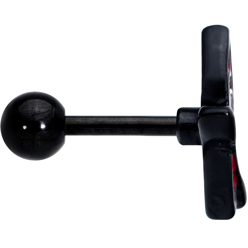 BodyCandy 16G 1/4 Black Red Summer Kayak Boat Cartilage Tragus Earring — lifestyle context