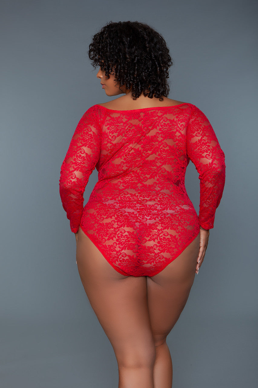 Love Spark Cove | Intimate Apparel, Pleasure Shop & Free Shipping 2248P Marina Bodysuit — color detail