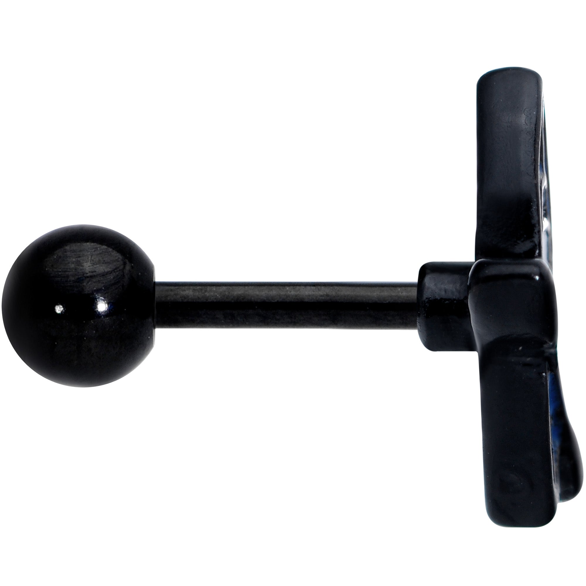 BodyCandy 16G 1/4 Black Blue Summer Kayak Boat Cartilage Tragus Earring — lifestyle context