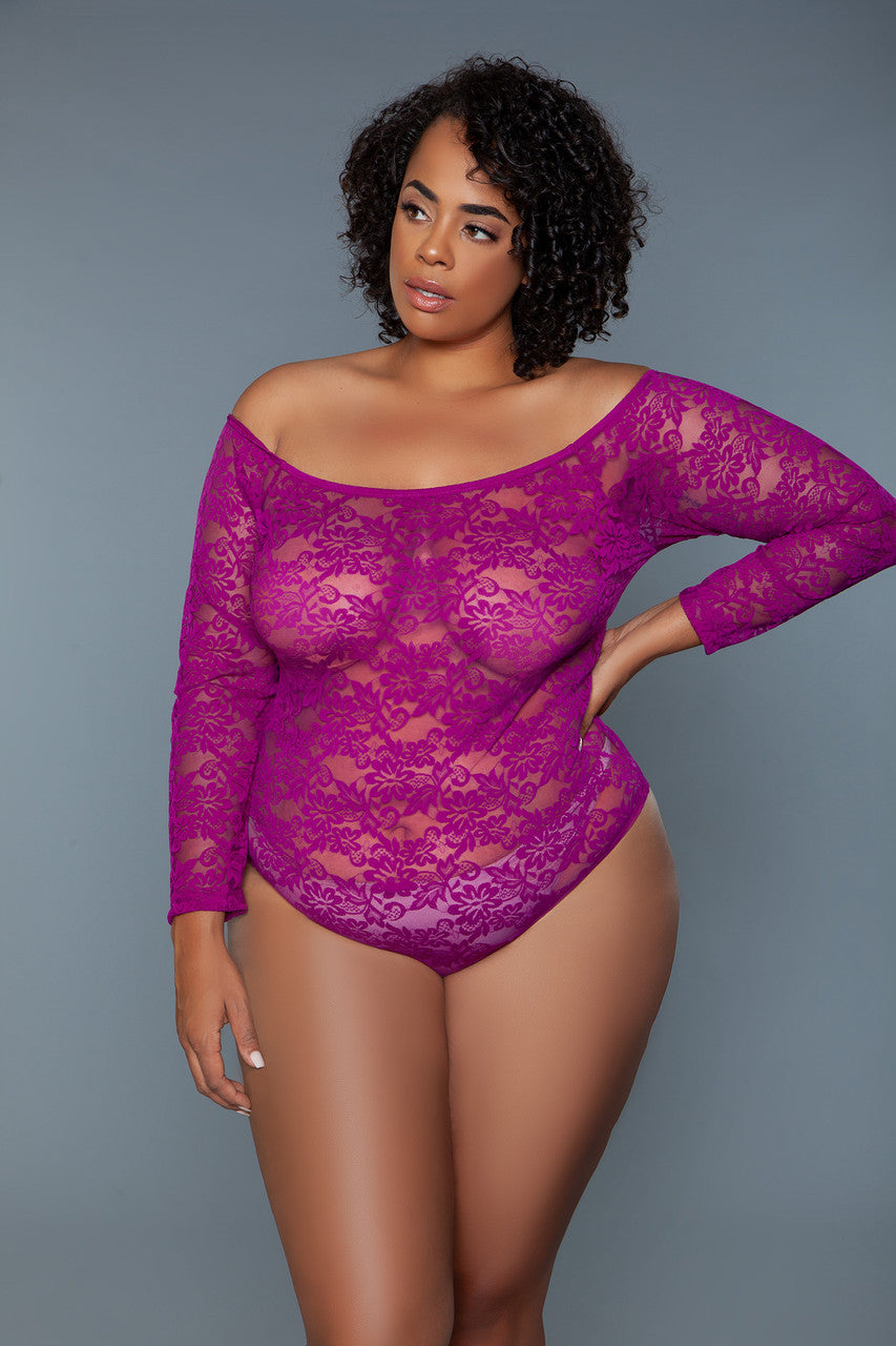 Love Spark Cove | Intimate Apparel, Pleasure Shop & Free Shipping 2248P Marina Bodysuit — detail close-up