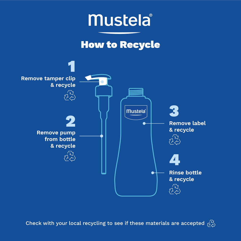 Mustela Gentle Cleasing Come 500 ML Newborn Shampoo