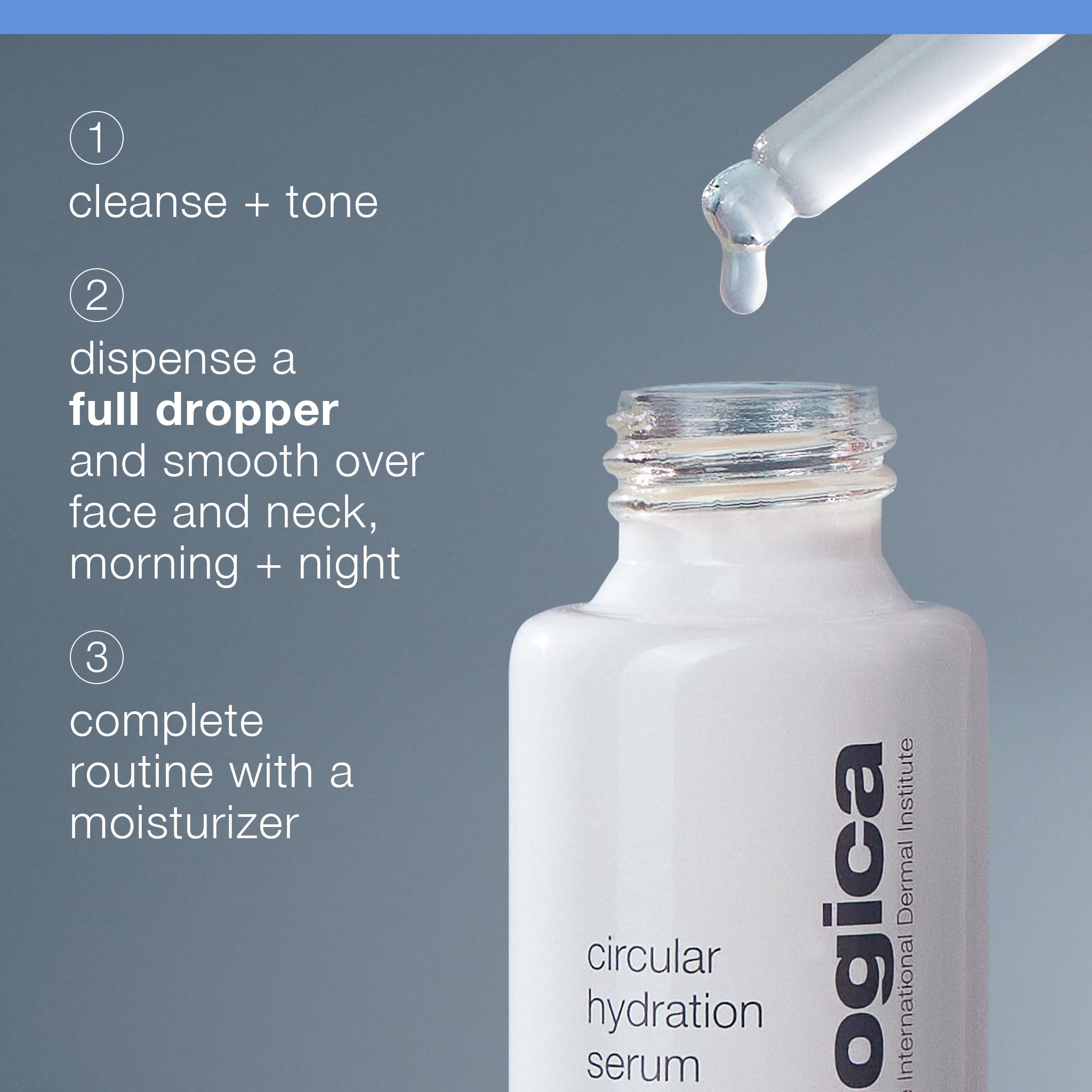 Dermalogica Circular Hydration Serum - Hyaluronic Acid Hydrating Serum for Dry Skin - 1.01 fl oz
