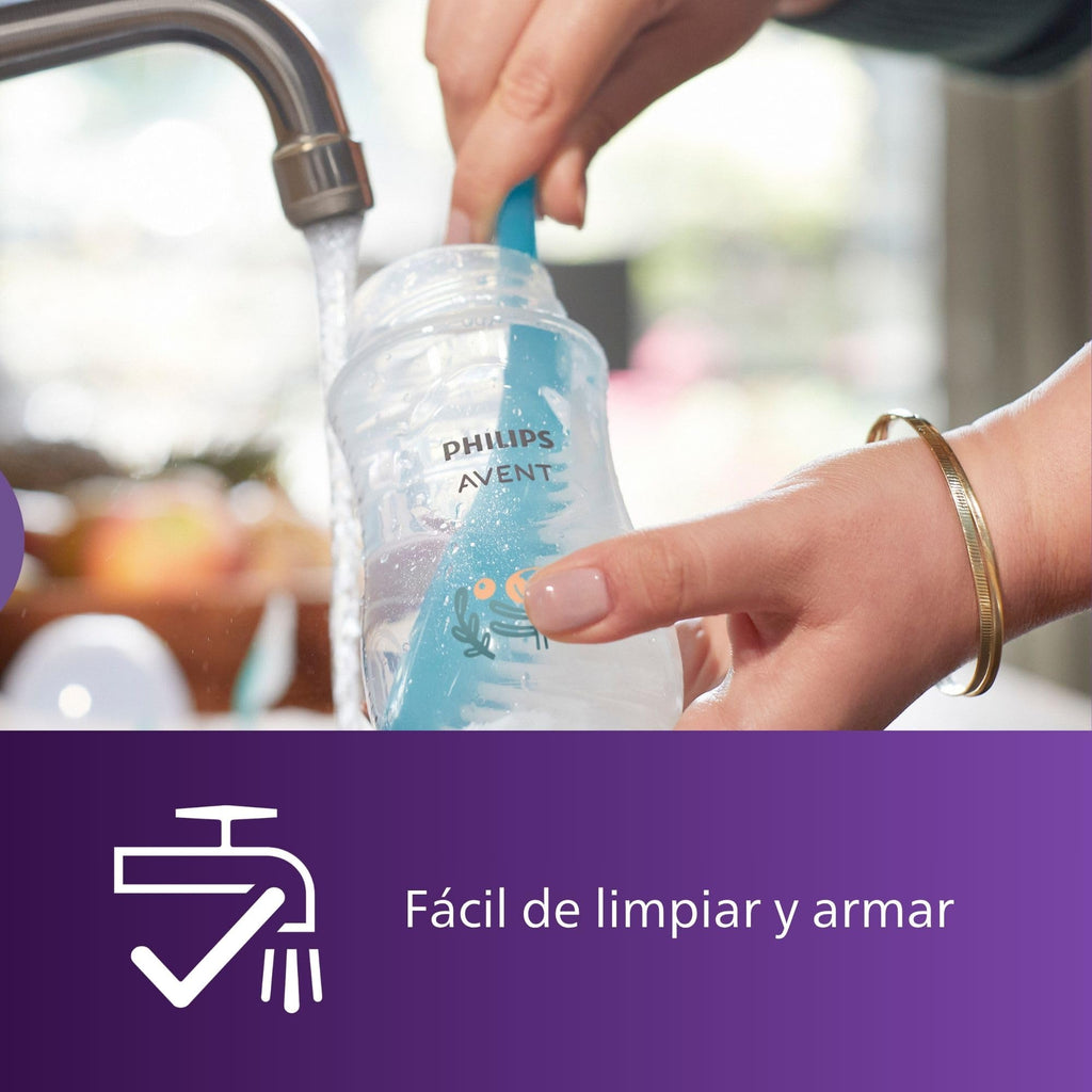 Philips Avent Natural Nipple 2 Holes - 1 Month+ | 2-Pack