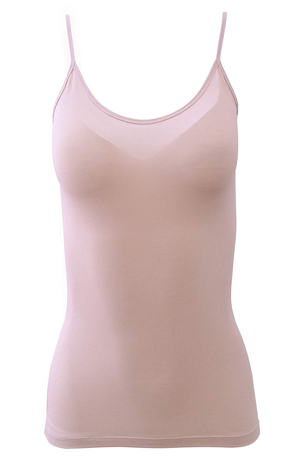 tittimitti EGI Luxury Modal Women's Spaghetti Straps Camisole. Proudly Made in Italy (1130) — back view