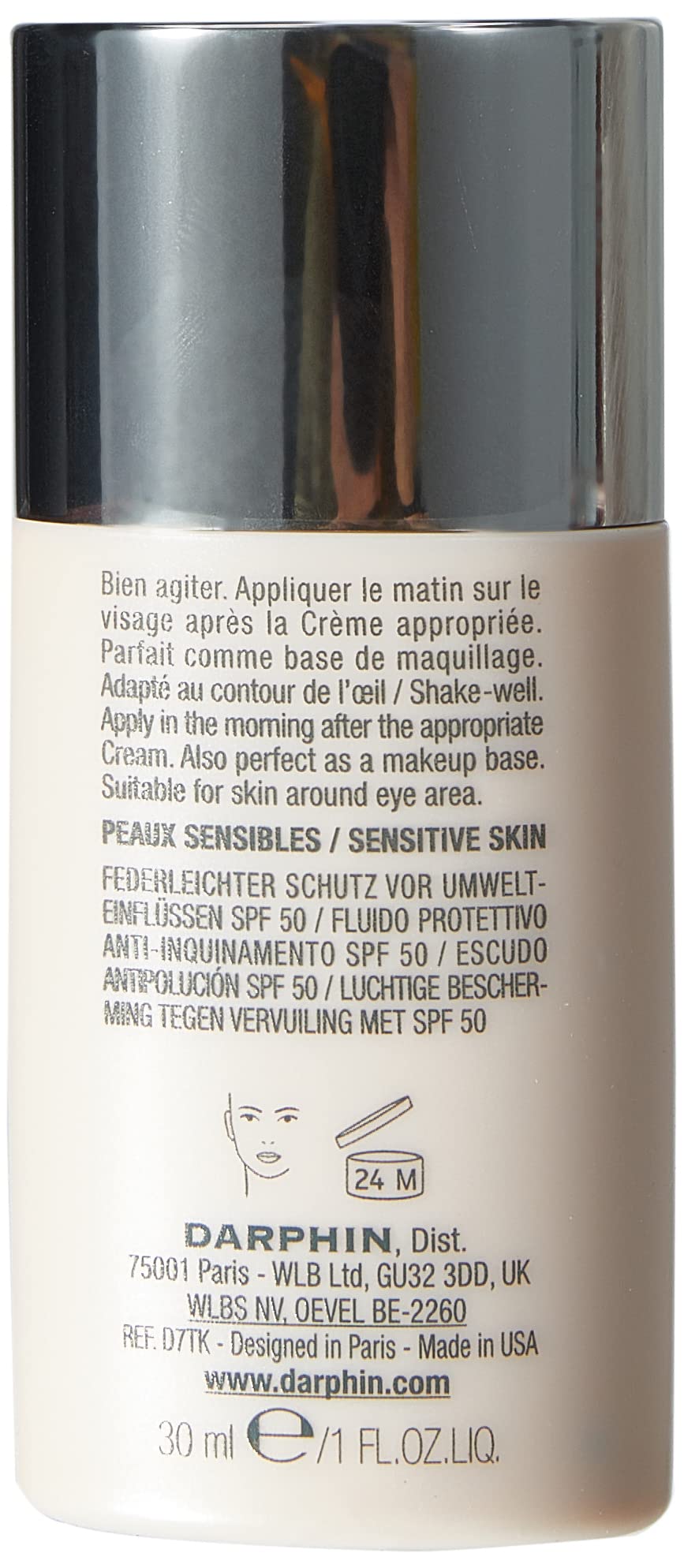 Darphin Skin Care Cream SPF 50 30 ml