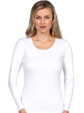 tittimitti MaRe Premium Quality 100% Brushed Cotton Women's Long Sleeve T-Shirt S - XXL Made in Italy (572) — main product sh