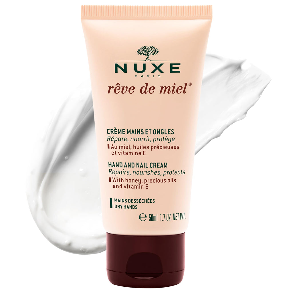 Nuxe Reve de Miel Hand Cream - Nourishing & Protective Hand Care for Dry Hands