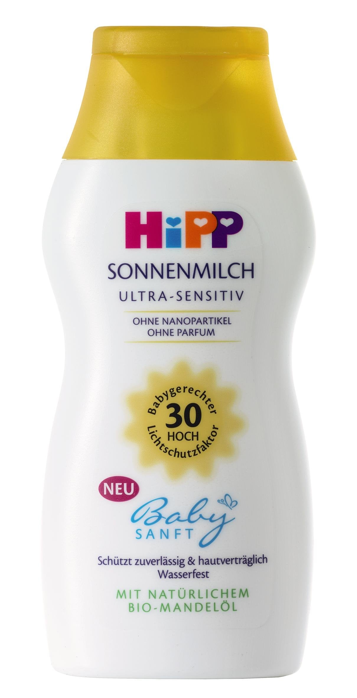 Hipp Babysanft Sunscreen SPF 30 - Gentle Protection | 200 ml