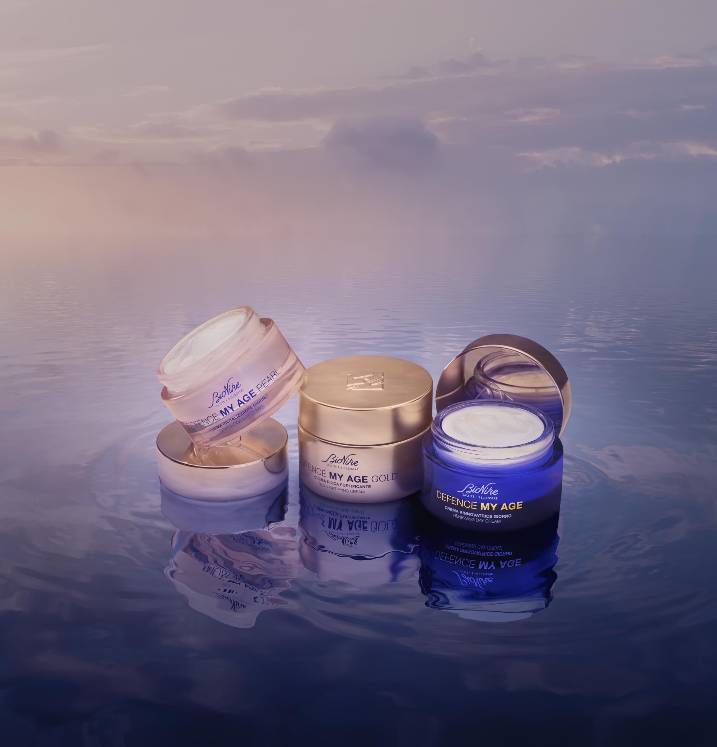 BioNike Defence My Age Anti-Aging Night Cream - Hydrating, Vitamin C Enriched Skincare for Mature Skin
