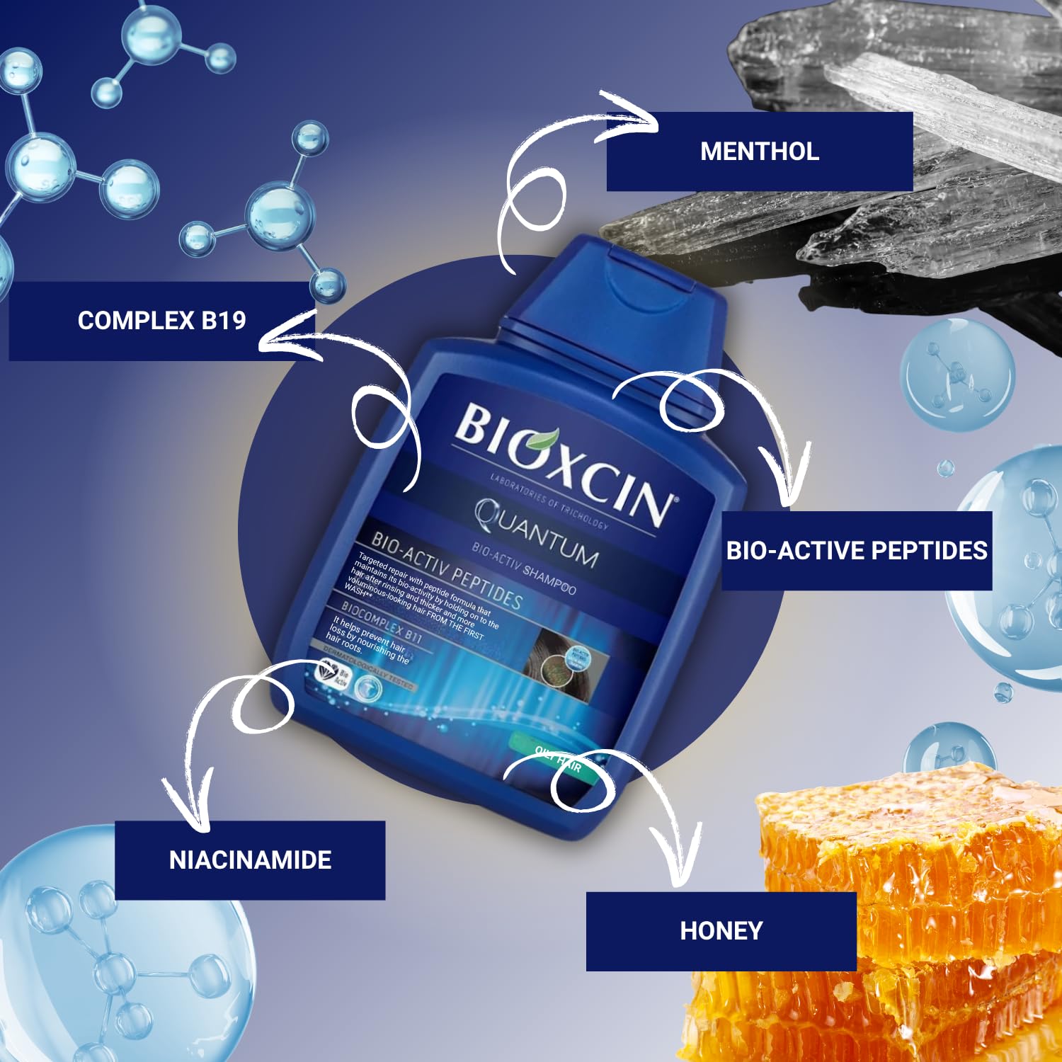 Bioxcin Forte Shampoo - 3 For 2 Deal | 8x Intense Formula