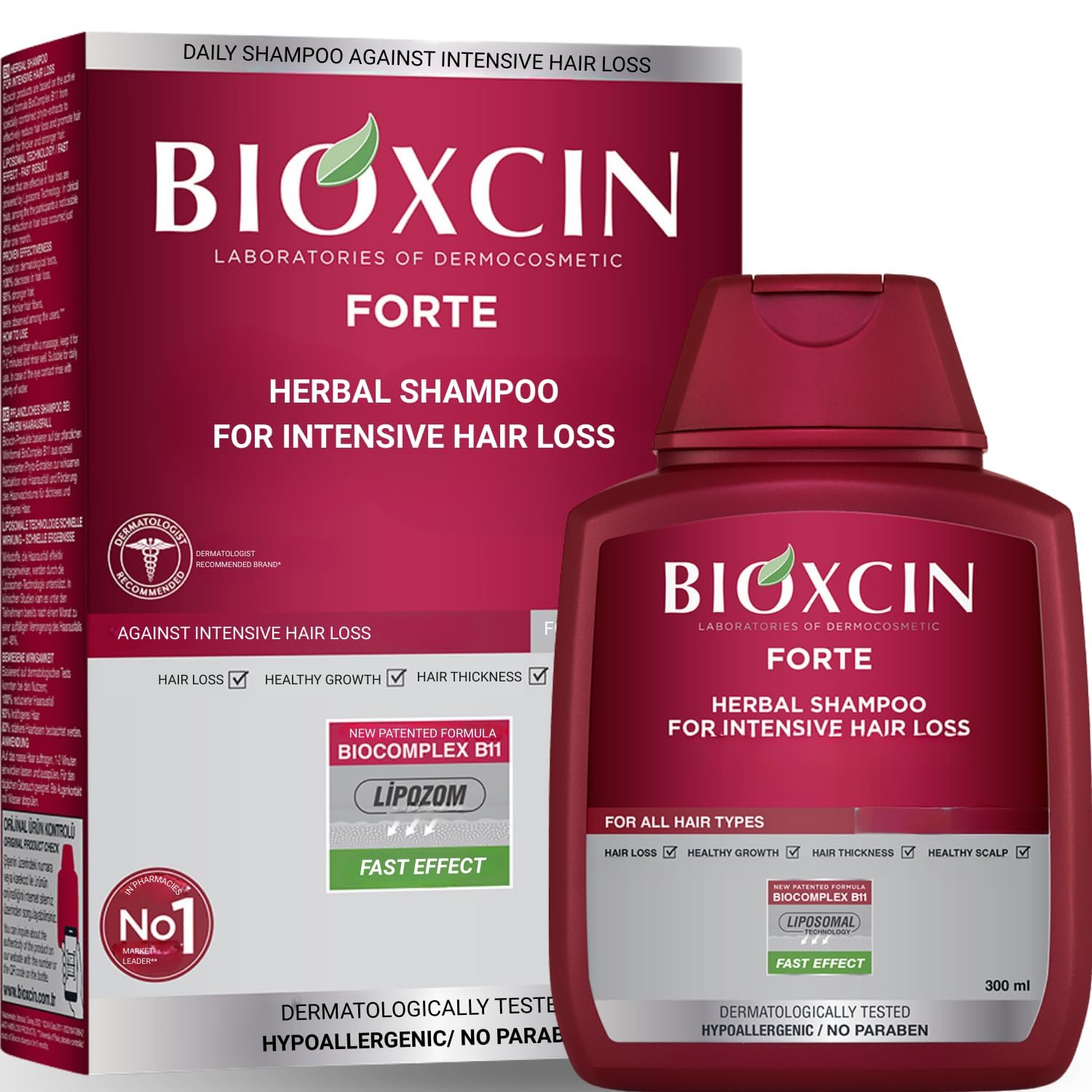Bioxcin Forte Intense Hair Loss Care Kit