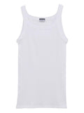 tittimitti BASIC COTTON Free Spirit Premium Quality 100% Ribbed Cotton Men's Muscle Shirt Made in Italy (901) — detail close-