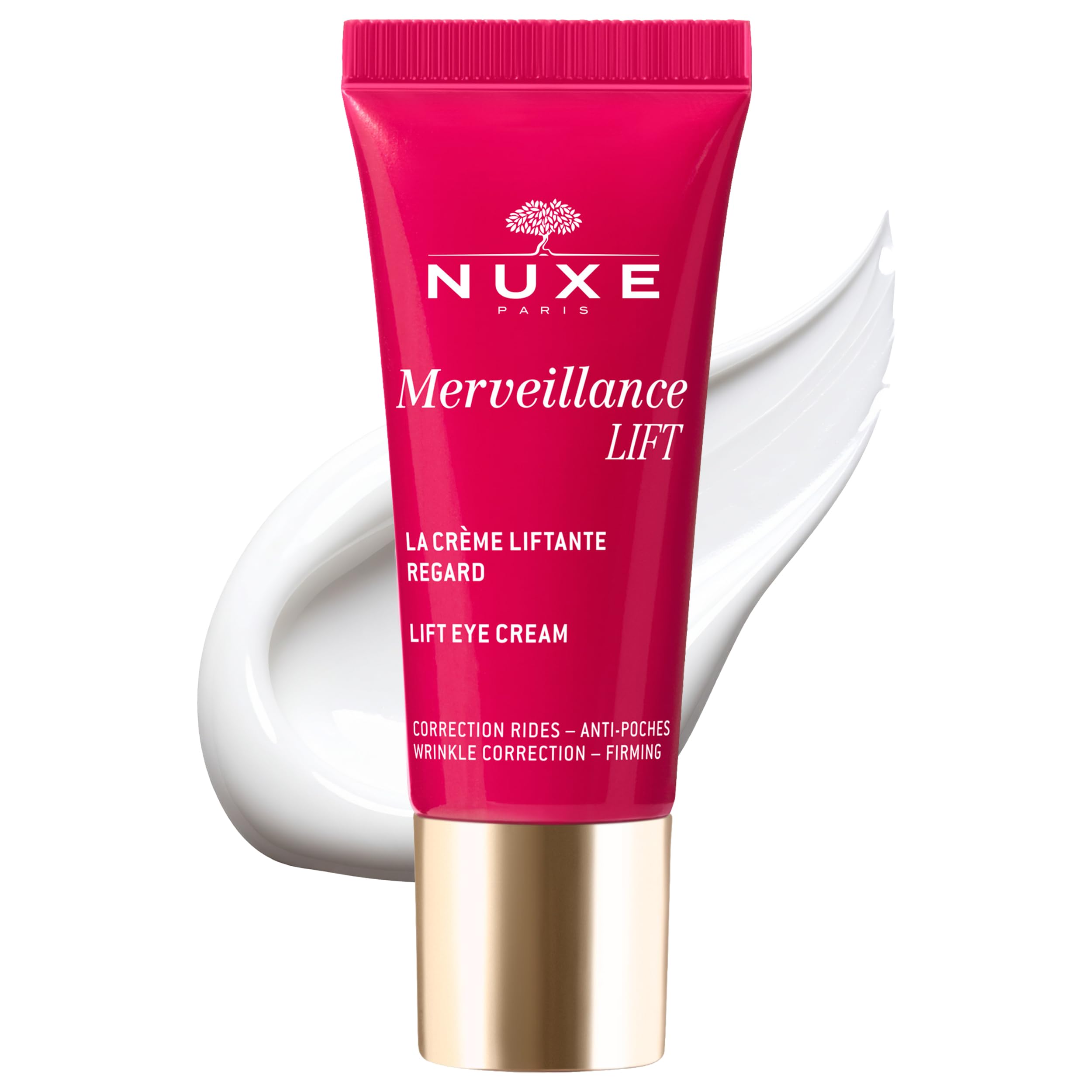 Nuxe Merveliance Lift Eye Cream 15ml - Vegan Anti-Aging Eye Cream with Micro Algae Oil