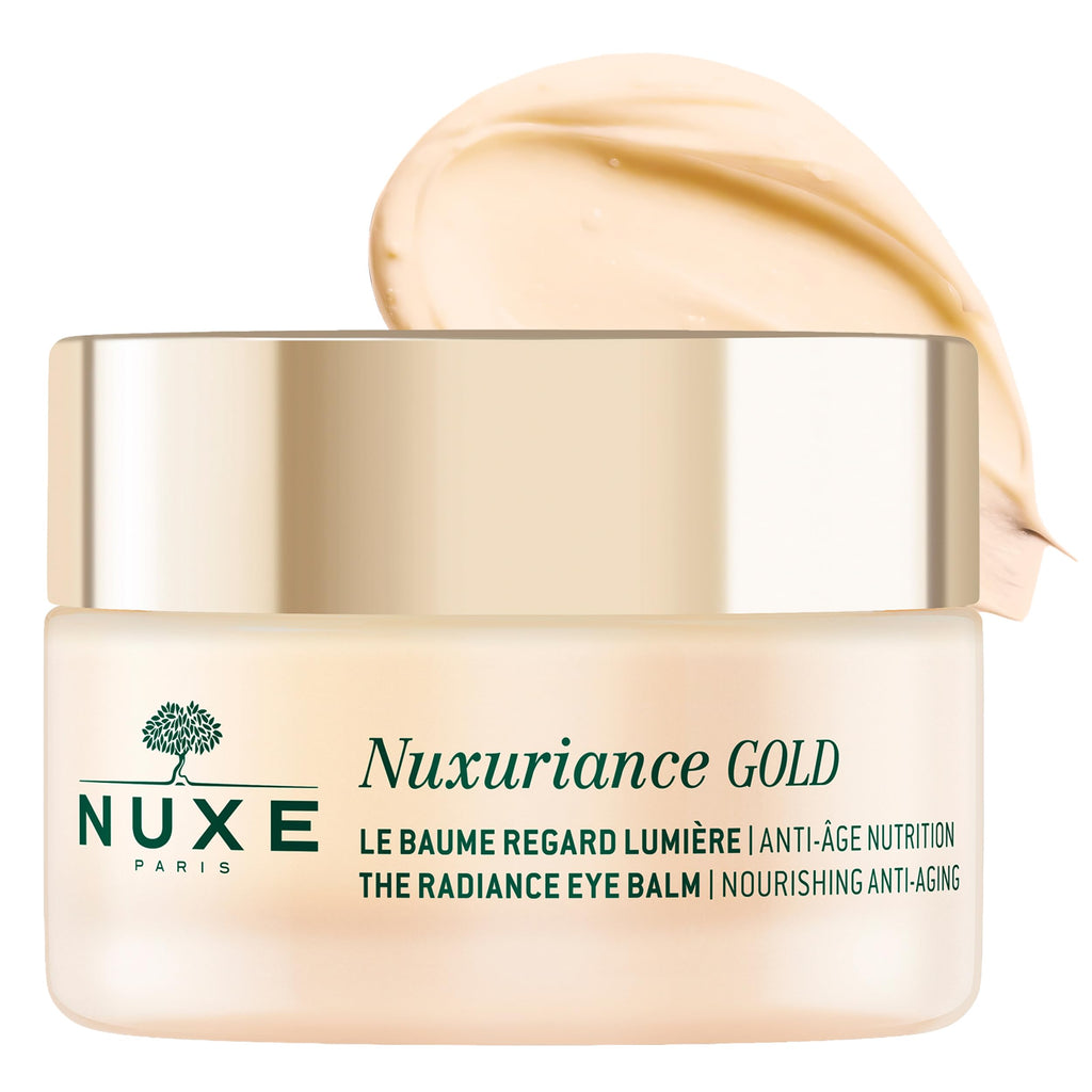 Nuxe Nuxuriance Gold Radiance Anti-Aging Eye Balm 15ml - Natural Paraben-Free Eye Care for Dark Circles