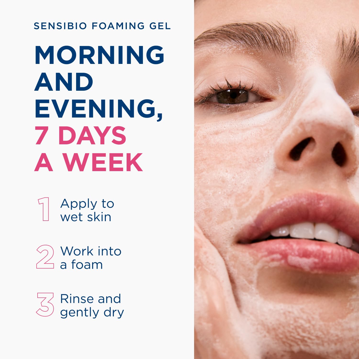 Bioderma Sensibio DS+ Foaming Gel - Gentle Cleanser | 200 ml