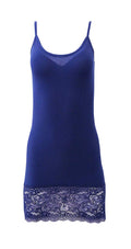 tittimitti EGI Luxury Modal Women's Lace-Trimmed Full Slips Chemise. Proudly Made in Italy (1129) — lifestyle context