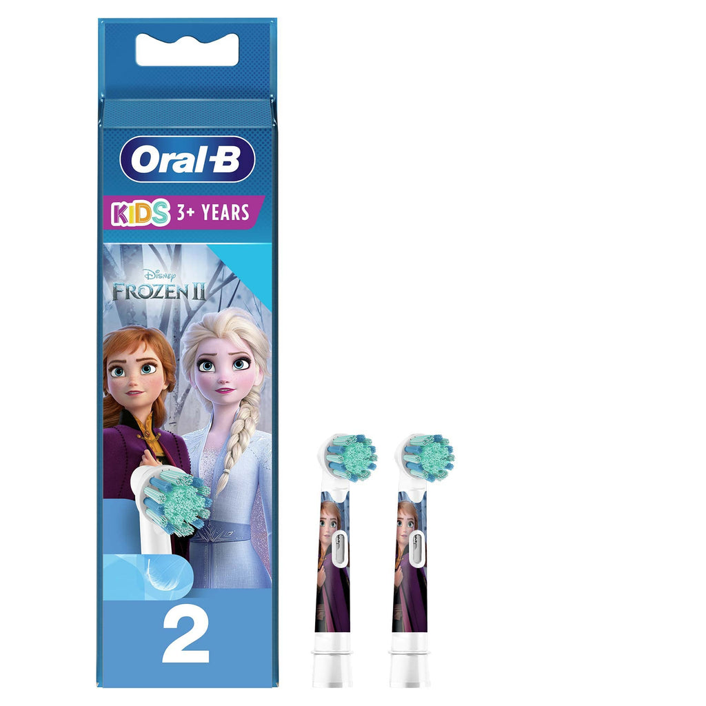 Oral-B Oral-B Kids Frozen Toothbrush Replacement Heads - Extra Soft Bristle, Compatible with Oral-B Electric Toothbrushes, Pack of 2