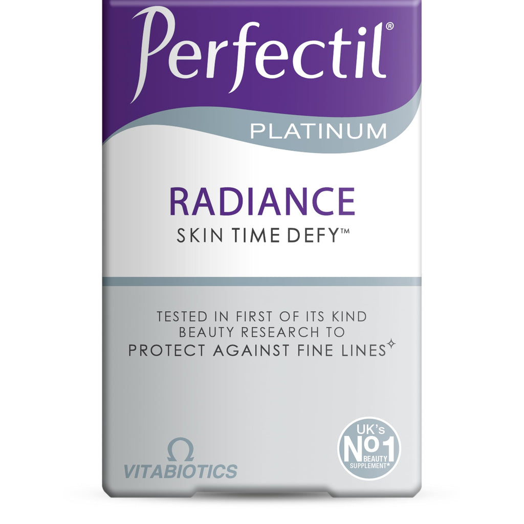 Perfectil Platinum Radiance Skin Time Defy Dietary Supplement for Anti-Aging and Skin Health - 60 Tablets