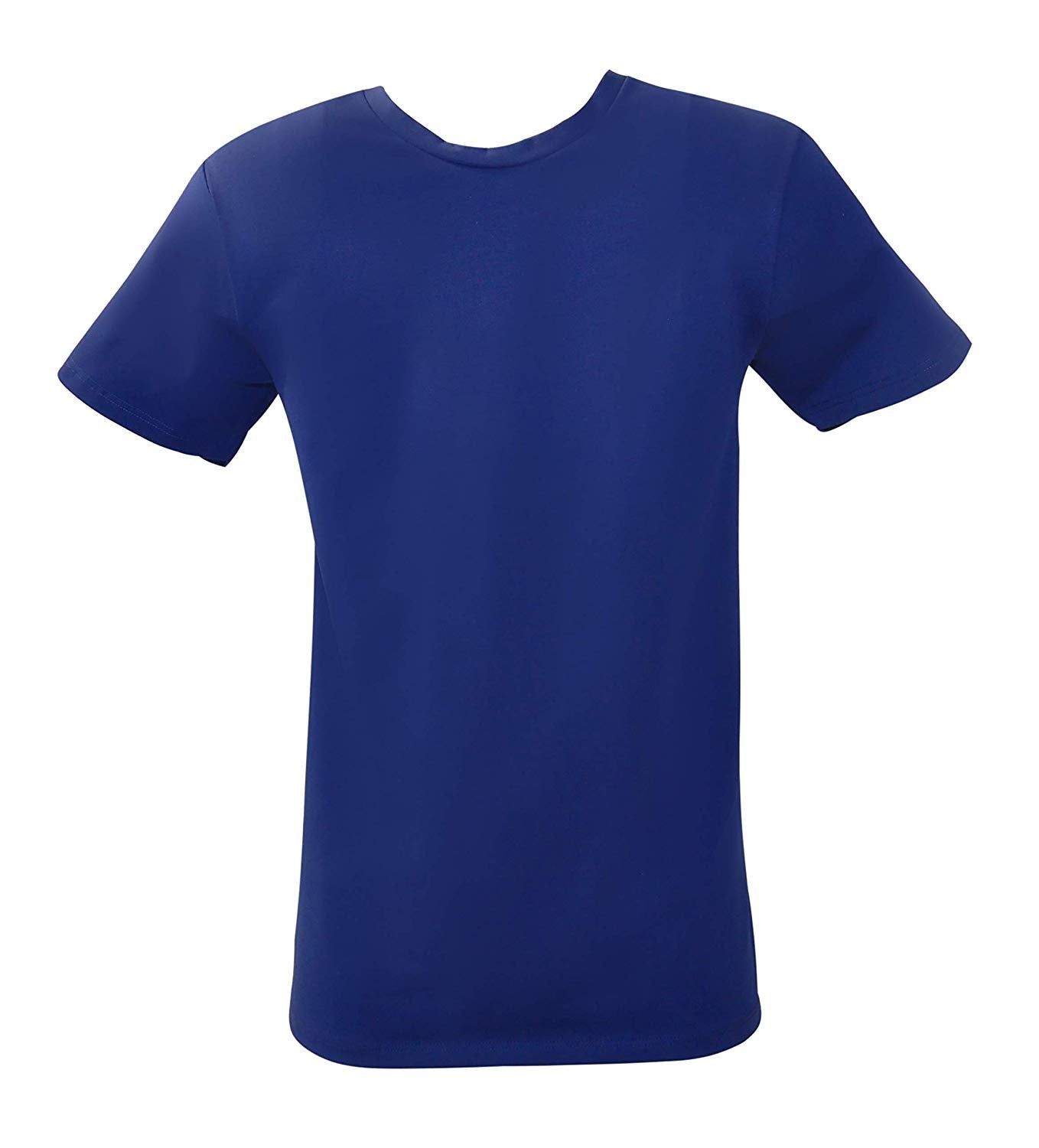 tittimitti BASIC COTTON Free Spirit Premium Quality Cotton Men's Crew Neck T-Shirt Made in Italy — detail close-up