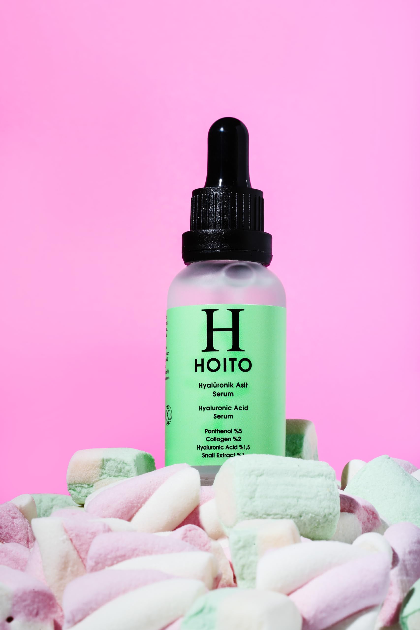 Hoito Hyaluronic Acid Serum 30ml - Natural Anti-Aging Moisturizing Serum for Dry Skin