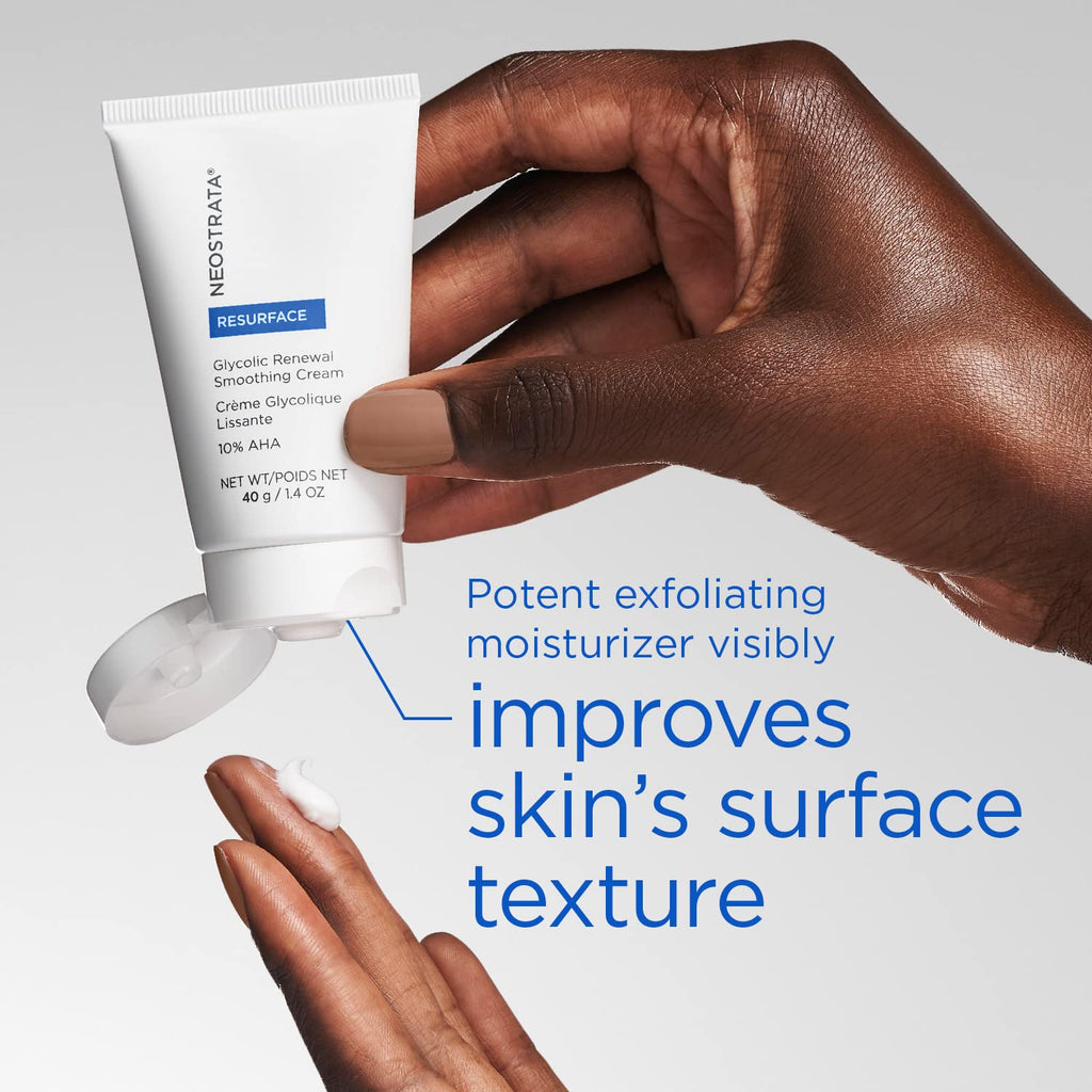 Neostrata Glycolic Renewal Smoothing Cream - Smooth, Renew, and Hydrate with Glycolic Acid and Shea Butter