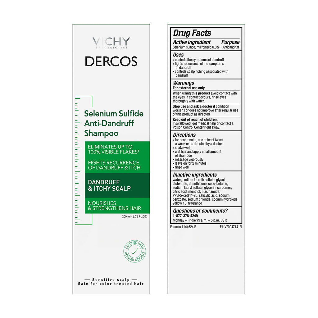 Vichy Dercos Anti-Pelliculaire Dandrufff 390 ml